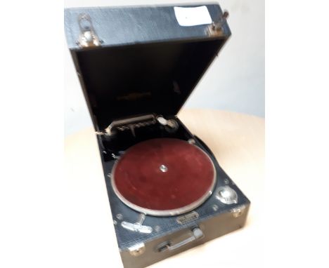  Sale Item:    BARR COCHRANE ELGIN GRAMOPHONE (AF)  Vat Status:   No Vat   Buyers Premium:  This lot is subject to a Buyers P
