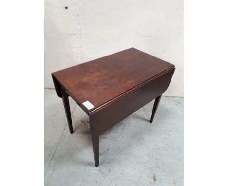  Sale Item:    HARD WOOD PEMBROKE TABLE (AF)   Vat Status:   No Vat   Buyers Premium:  This lot is subject to a Buyers Premiu