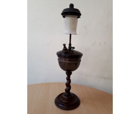  Sale Item:    JACOBEAN TABLE LAMP   Vat Status:   No Vat   Buyers Premium:  This lot is subject to a Buyers Premium of 15% +