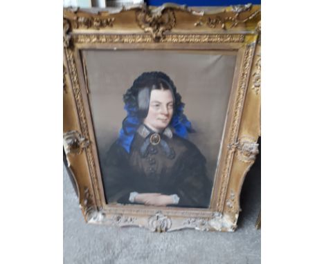  Sale Item:    FRAMED PORTRAIT 19TH CENTURY LADY (AF)  Vat Status:   No Vat   Buyers Premium:  This lot is subject to a Buyer