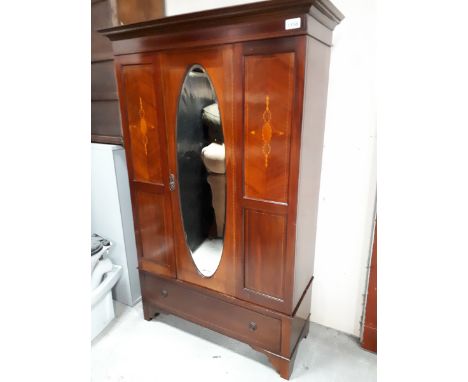  Sale Item:    INLAID WARDROBE   Vat Status:   No Vat   Buyers Premium:  This lot is subject to a Buyers Premium of 15% + Vat