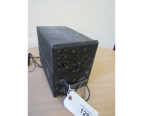  Sale Item:    WWII RADIO POWER PACK   Vat Status:   No Vat   Buyers Premium:  This lot is subject to a Buyers Premium of 15%