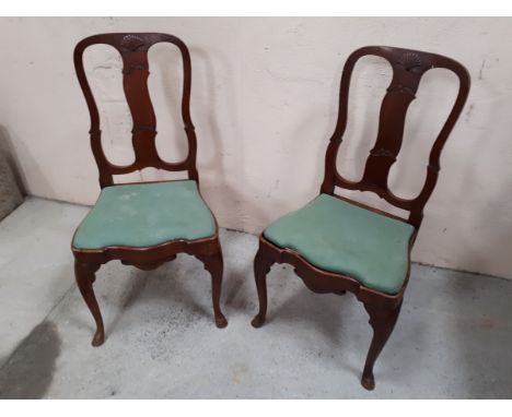  Sale Item:    SET 8 MAHOGANY D R CHAIRS (AF)   Vat Status:   No Vat   Buyers Premium:  This lot is subject to a Buyers Premi