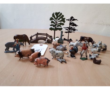  Sale Item:    VARIOUS METAL FARM ANIMALS ETC (AF)  Vat Status:   No Vat   Buyers Premium:  This lot is subject to a Buyers P