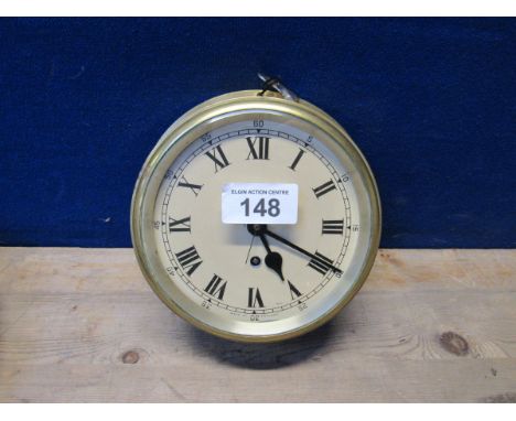  Sale Item:    BRASS CLOCK (AF)   Vat Status:   No Vat   Buyers Premium:  This lot is subject to a Buyers Premium of 15% + Va