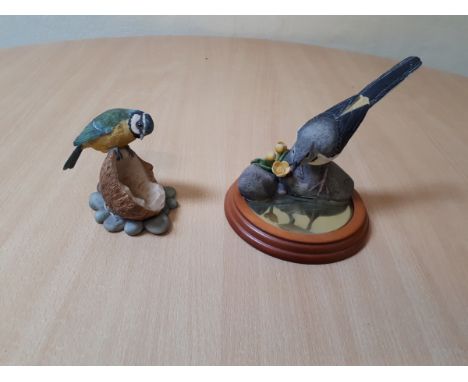  Sale Item:    BFA BLUE TIT & GREY WAGTAIL   Vat Status:   No Vat   Buyers Premium:  This lot is subject to a Buyers Premium 