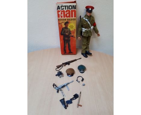  Sale Item:    ACTION MAN SOLDIER WITH ACCESSORIES (AF)  Vat Status:   No Vat   Buyers Premium:  This lot is subject to a Buy