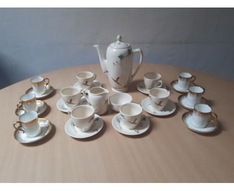  Sale Item:    BOX CRESCENT COFFEE WARE & ROYAL DOULTON TEAWARE (AF)  Vat Status:   No Vat   Buyers Premium:  This lot is sub