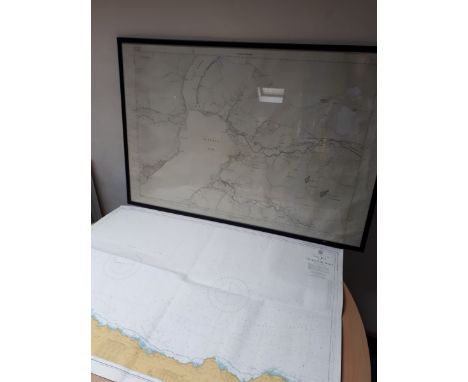  Sale Item:    FRAMED MAP GLENELG BAY & SEA CHART BUCKIE TO FRASERBURGH  Vat Status:   No Vat   Buyers Premium:  This lot is 