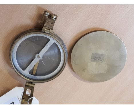  Sale Item:    BRASS COMPASS T COOKE LONDON No2007  Vat Status:   No Vat   Buyers Premium:  This lot is subject to a Buyers P
