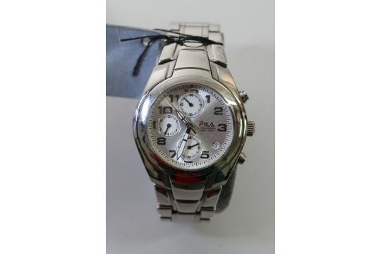 fila chronograph watch