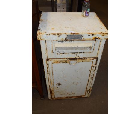 Vintage metal private postbox 
