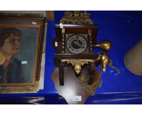 Wall mounted clock 