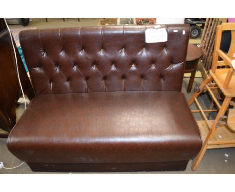 Button back pub bench