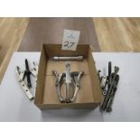 Lot of Assorted 2 &-3 Jaw Gear Pullers