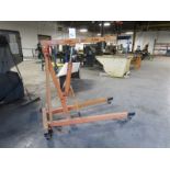 2-Ton Portable Engine Hoist, with 48" - 80" Arm Extension