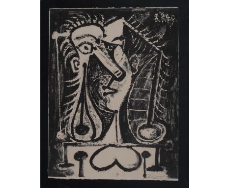 Pablo Picasso (Spanish, 1881 - 1973), by and after, Figure Composée I, 1949, signed in pencil by the artist, numbered 20/50, 