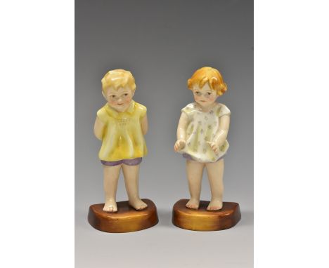 A Royal Worcester figure, Tommy, modelled by F.G. Doughty, 11cm high, printed crown and circle mark in black, model no.2913; 