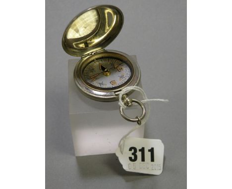 World War I Dennison Full Hunter Compass dated 1917