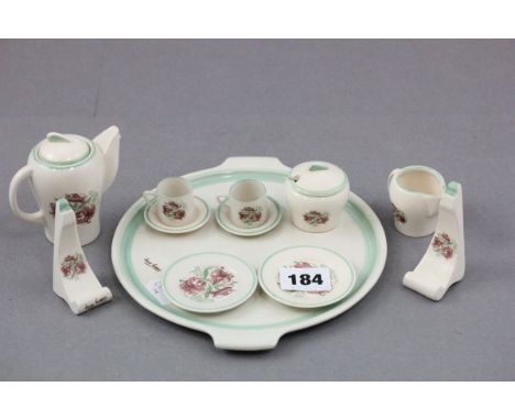 Miniature Ceramic 'Susie Cooper Style' Coffee Service