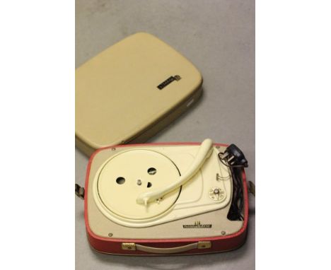 Retro P E Musical Luxus 1 Portable Record Player