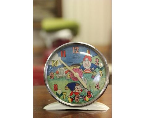 1960's Smiths Timecal Noddy Alarm Clock
