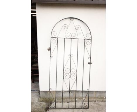 Wrought Iron Garden Gate