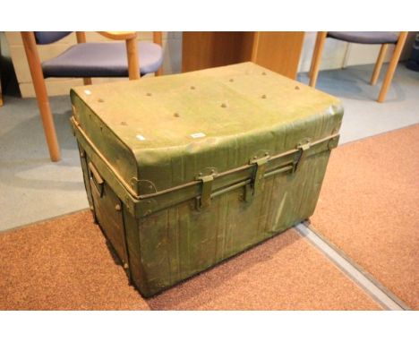 Green Tin Trunk