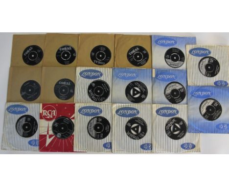 R&R 7" A very clean pack of 17 x original 7" releases on London, RCA and Coral. Artists/titles are Eddie Cochran (x2) - Weeke