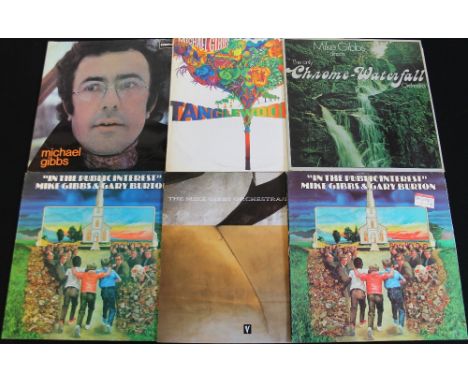MICHAEL GIBBS - Excellent selection of 6 x LPs featuring the revered trombonist. Titles are S/T (his debut release, 1st UK pr