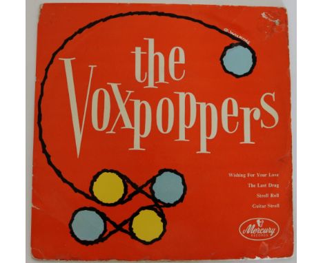 THE VOXPOPPERS - MERCURY EP - The fantastic vocal stylings of the Voxpoppers now with this lovely 1958 EP on Mercury (MEP 953