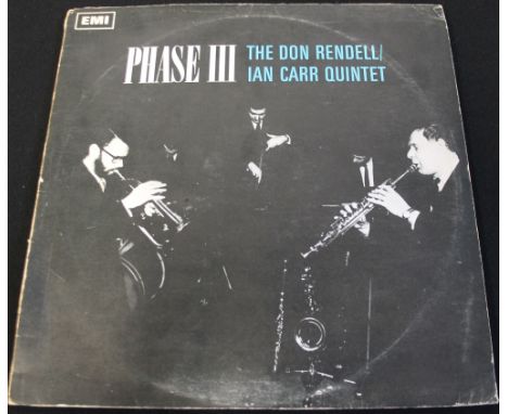 THE DON RENDELL/IAN CARR QUINTET - PHASE III - Another iconic recording featuring this famous quintet. An original mono recor