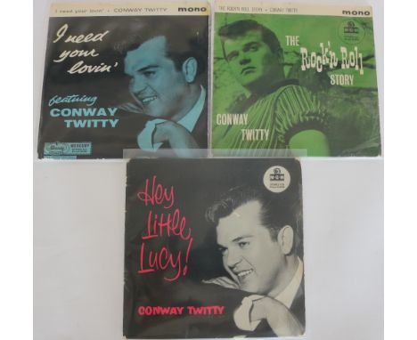 CONWAY TWITTY - EPs - We're 'Shakin' It Up Baby' with this ace trio of original EPs! Titles are I Need Your Lovin' (Mercury Z