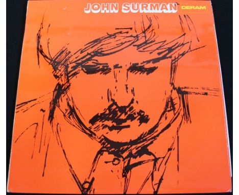 JOHN SURMAN - S/T - The eponymous 1969 LP on Deram (stereo SML 1030). The record is in Ex condition with a few light surface 