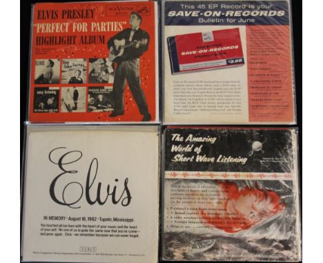 ELVIS RARITIES - A nice little collection of 4 x 7" hidden gems related to ELvis. Titles include: Perfect For Parties (SPA 7-