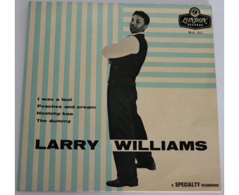 LARRY WILLIAMS - LONDON EP - This superb early Larry WIlliams EP features four brilliant tracks; 'I Was A Fool', 'Peaches And