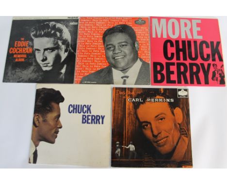 R&R LPS - An exceptional selection of 5 x collectable LPs in collector's condition! Titles are Carl Perkins - Dance Album Of.