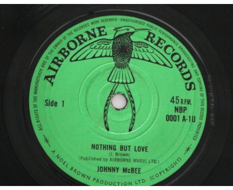 JOHNNY MCBEE - NOTHING BUT LOVE - A tremendous deep groover from the distinctive Johnny McBee on Airborne Records (NBP 0001 A