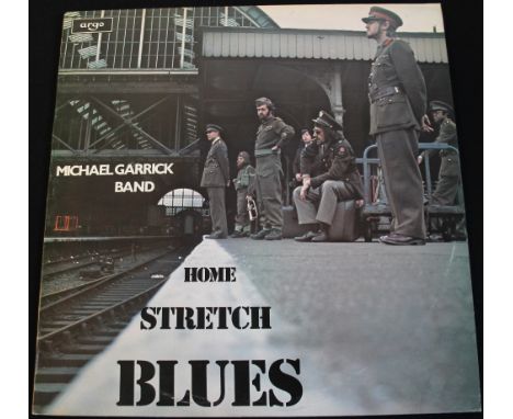 MICHAEL GARRICK BAND - HOME STRETCH BLUES - The extremely rare original pressing LP from 1972 on Argo (ZDA 154) presented in 