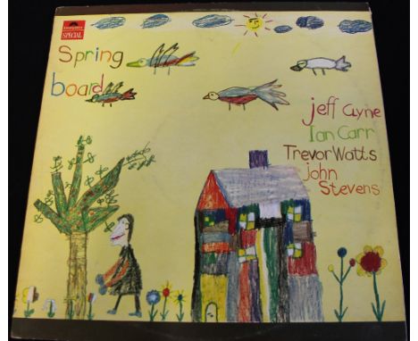 THE JEFF CLYNE/IAN CARR QUARTET - SPRINGBOARD - A lovely original Polydor Special (545007) copy of this special album that br