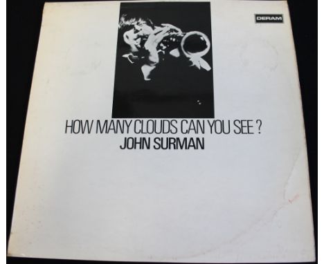JOHN SURMAN - HOW MANY CLOUDS CAN YOU SEE? - The 1st UK stereo pressing now of the celebrated contemporary masterpiece. Deram