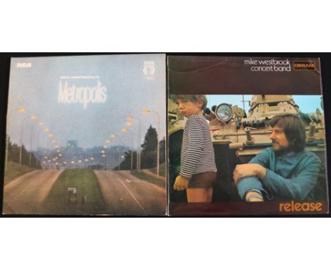 MIKE WESTBROOK - 2 x collectable LPs from the revered Concert Band. Titles are Release (Deram SML 1031 stereo - strong Ex cop
