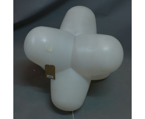 A polythene Tom Dixon floor standing 'Jack Light', H. 50cm (a/f) 