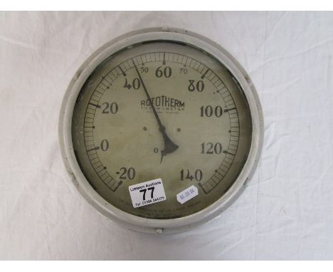Large retro thermometer - Rototherm