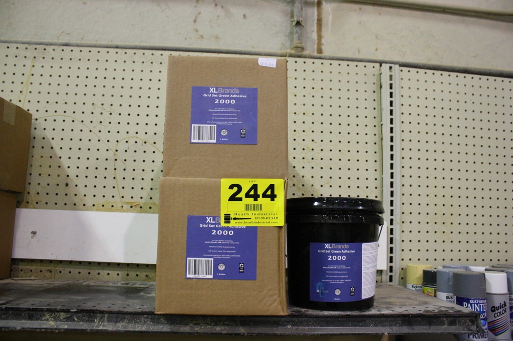 XL BRANDS MODEL 2000 GRID SET GREEN ADHESIVE