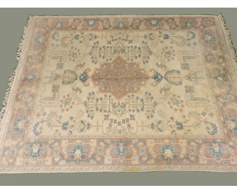 A Turkish Ushak carpet, 340 x 268cm