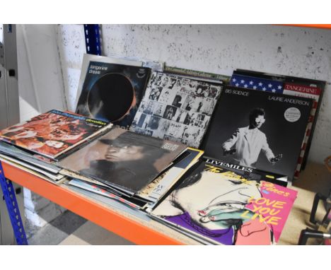 A quantity of Records inc. Rolling Stones, Tangerine Dream and Various Jazz, Miles Davies etc. 