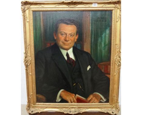 Josef Streyc (1879-1962), Portrait of a gentleman, oil on canvas, signed and dated 1926, 70cm x 55cm. DDS