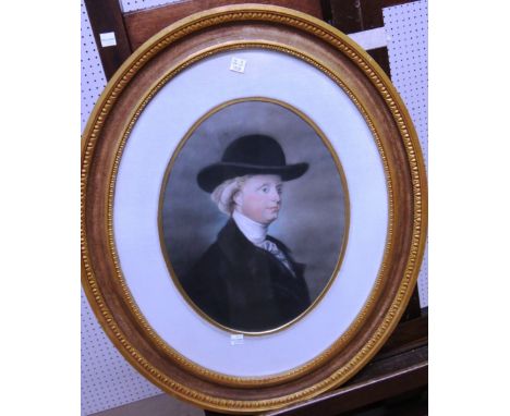 English School (c.1800), Portrait of the Rev. Alexander Robert Thistlethwayte; Portrait of Elizabeth Morshead, née Frederick,