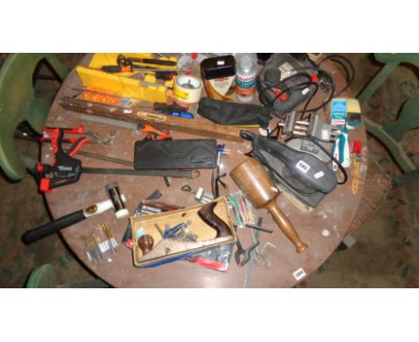 Large quantity of assorted tools